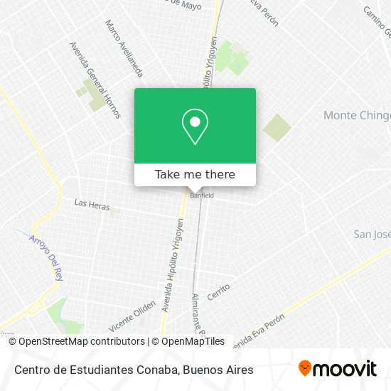 Centro de Estudiantes Conaba map