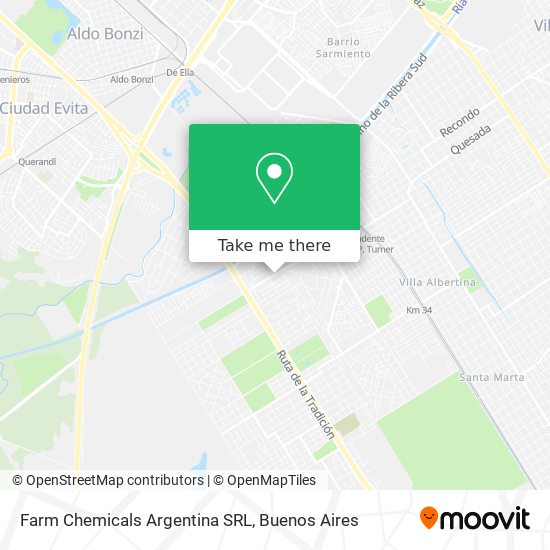 Farm Chemicals Argentina SRL map