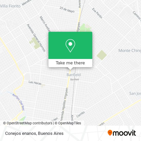 Mapa de Conejos enanos