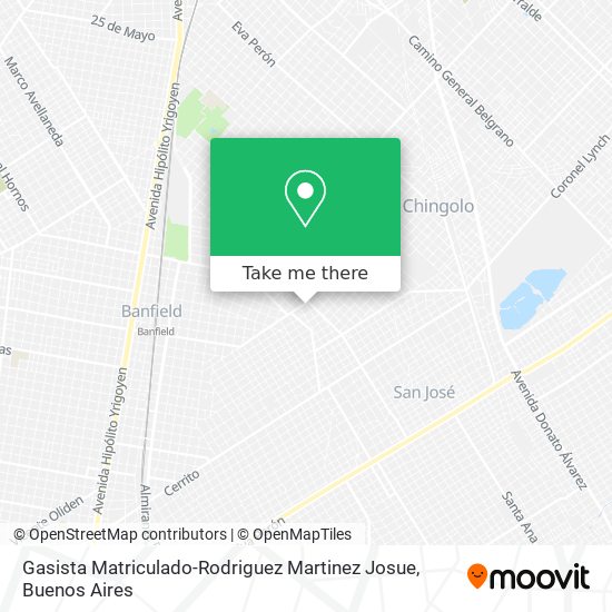 Mapa de Gasista Matriculado-Rodriguez Martinez Josue