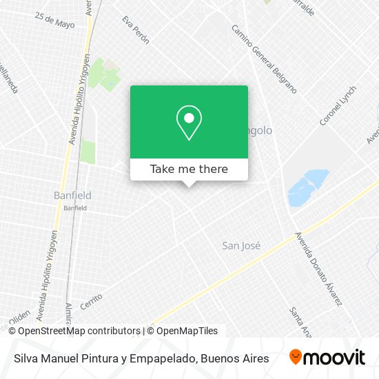 Silva Manuel Pintura y Empapelado map