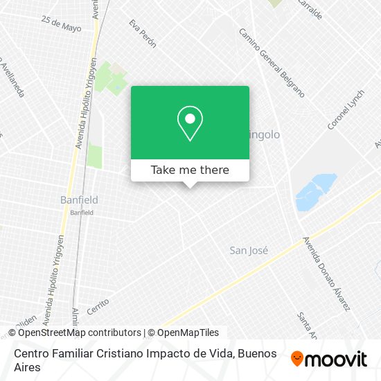 Centro Familiar Cristiano Impacto de Vida map