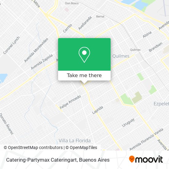 Catering-Partymax Cateringart map
