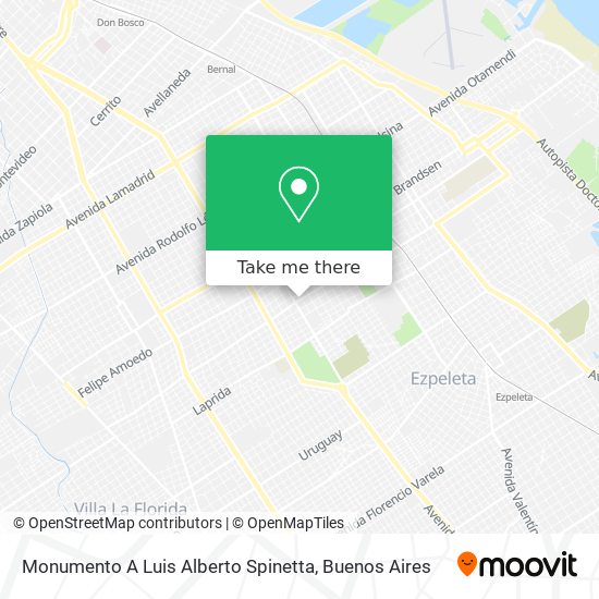 Monumento A Luis Alberto Spinetta map
