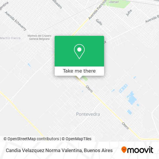 Candia Velazquez Norma Valentina map