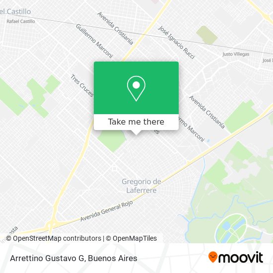 Arrettino Gustavo G map