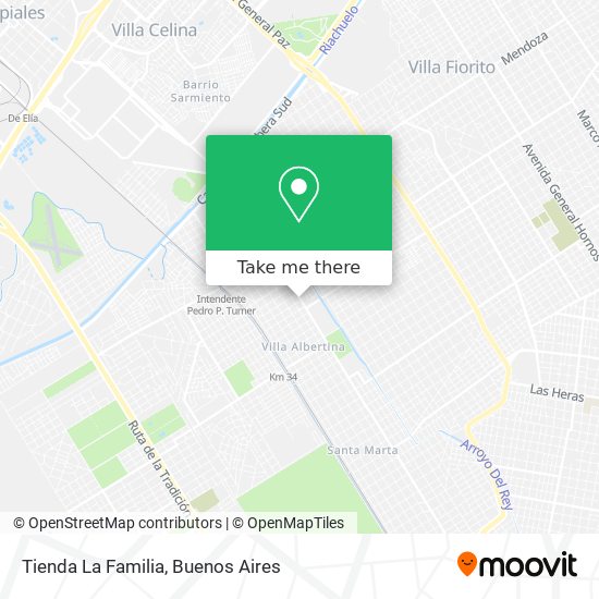 Tienda La Familia map