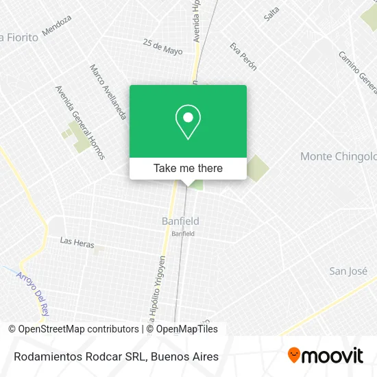 Rodamientos Rodcar SRL map