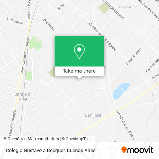 Colegio Gustavo a Becquer map