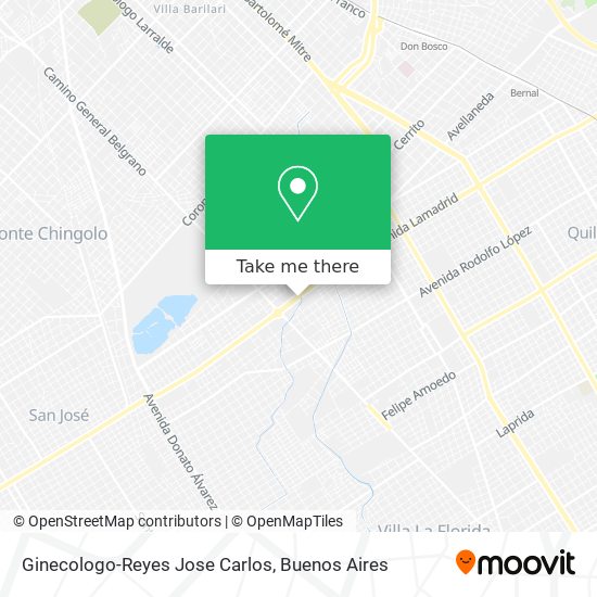 Ginecologo-Reyes Jose Carlos map