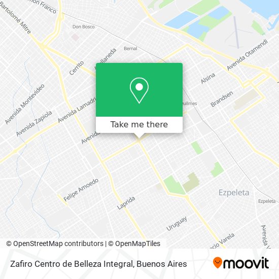 Zafiro Centro de Belleza Integral map