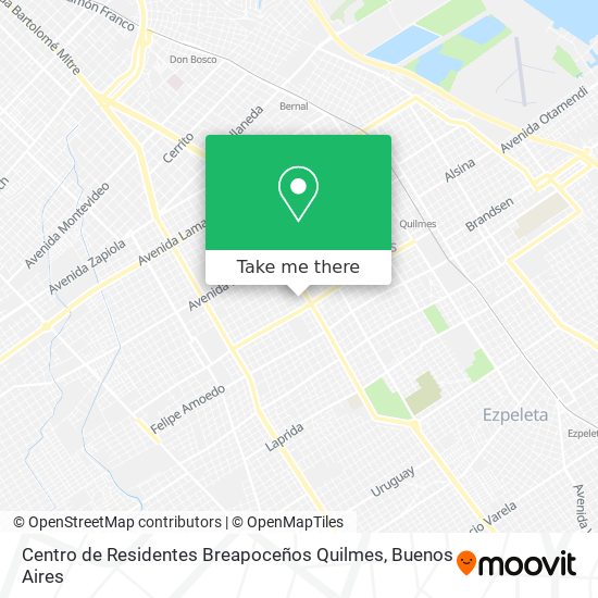 Centro de Residentes Breapoceños Quilmes map