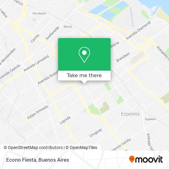 Econo Fiesta map