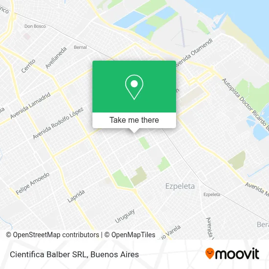 Cientifica Balber SRL map