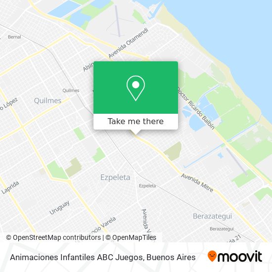 Animaciones Infantiles ABC Juegos map