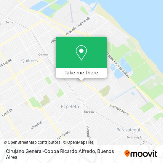 Mapa de Cirujano General-Coppa Ricardo Alfredo