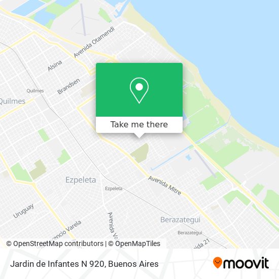 Jardin de Infantes N 920 map