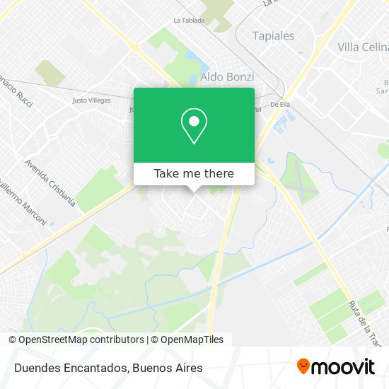 Duendes Encantados map