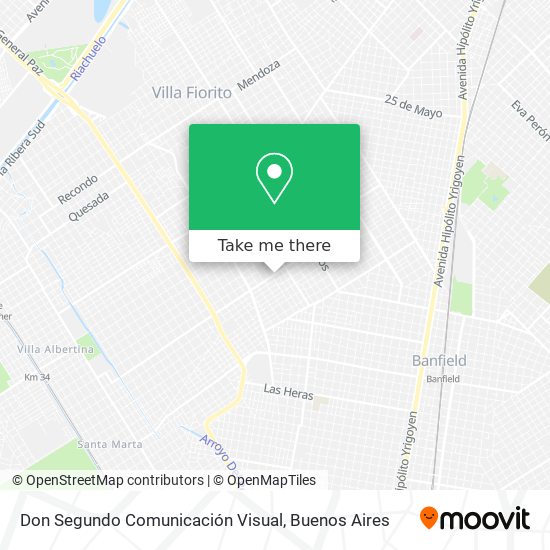 Don Segundo Comunicación Visual map