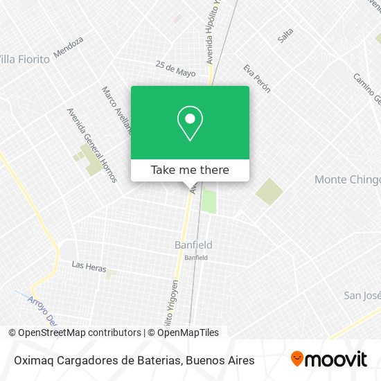 Oximaq Cargadores de Baterias map