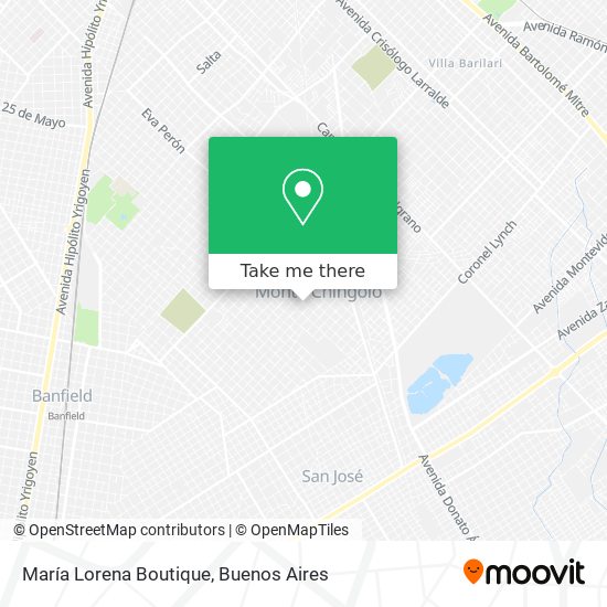 Mapa de María Lorena Boutique