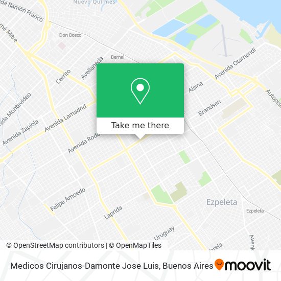 Medicos Cirujanos-Damonte Jose Luis map