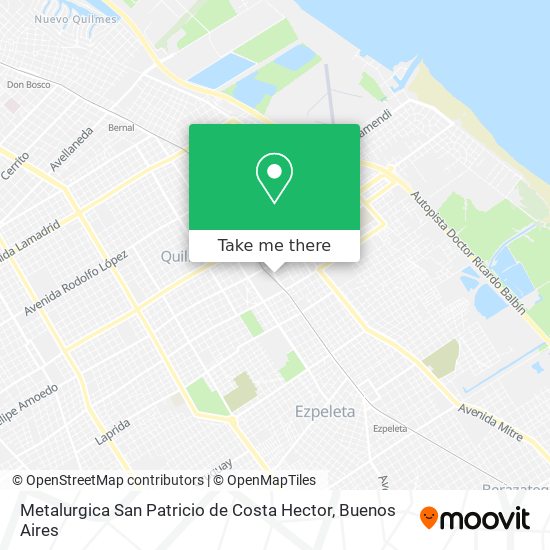 Metalurgica San Patricio de Costa Hector map