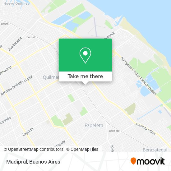 Mapa de Madipral