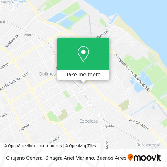 Mapa de Cirujano General-Sinagra Ariel Mariano