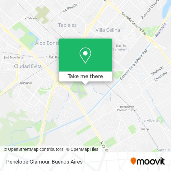 Penélope Glamour map