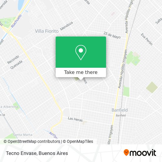 Mapa de Tecno Envase