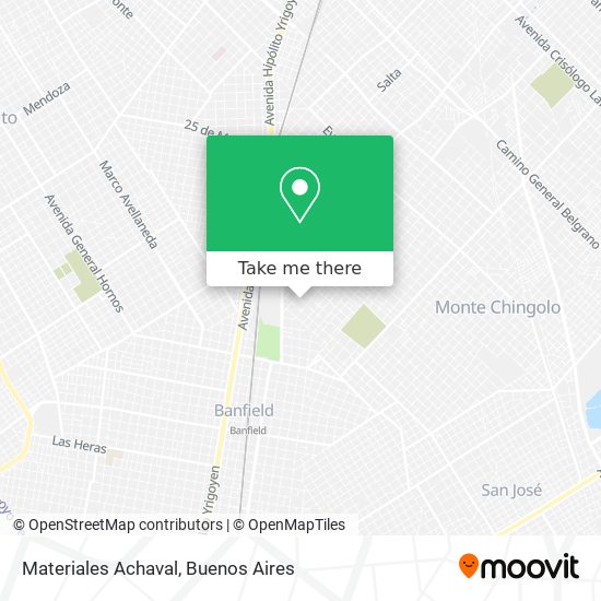 Materiales Achaval map