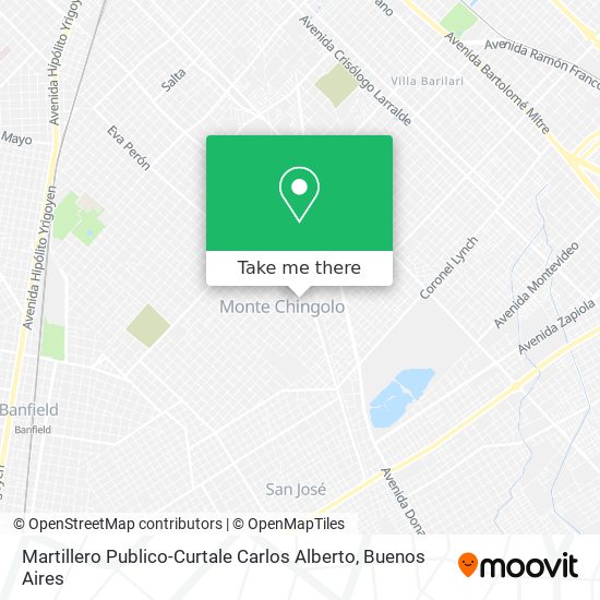 Mapa de Martillero Publico-Curtale Carlos Alberto