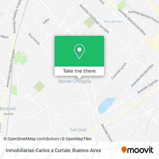 Inmobiliarias-Carlos a Curtale map