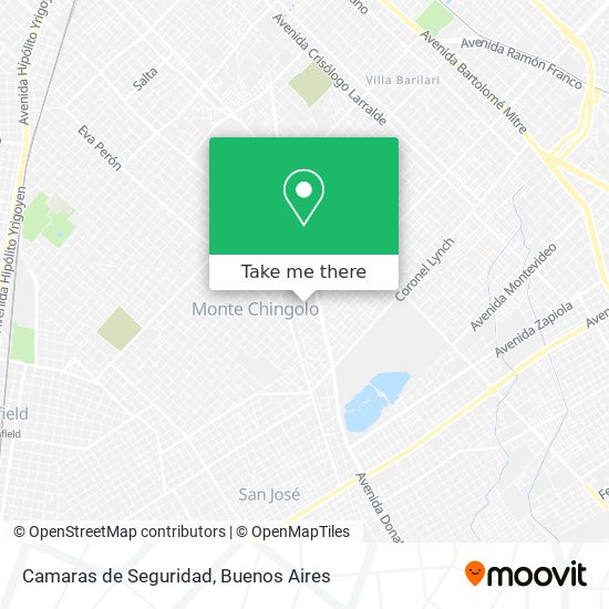 Camaras de Seguridad map