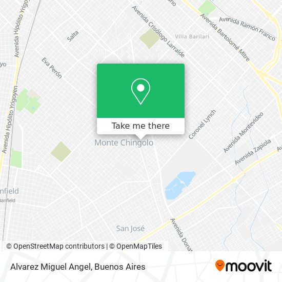 Alvarez Miguel Angel map