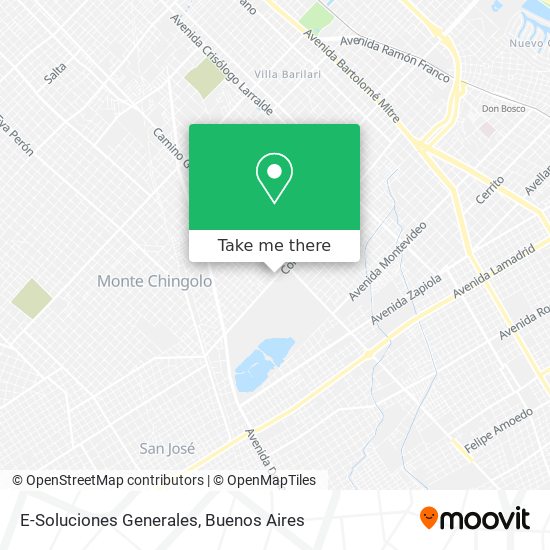 E-Soluciones Generales map