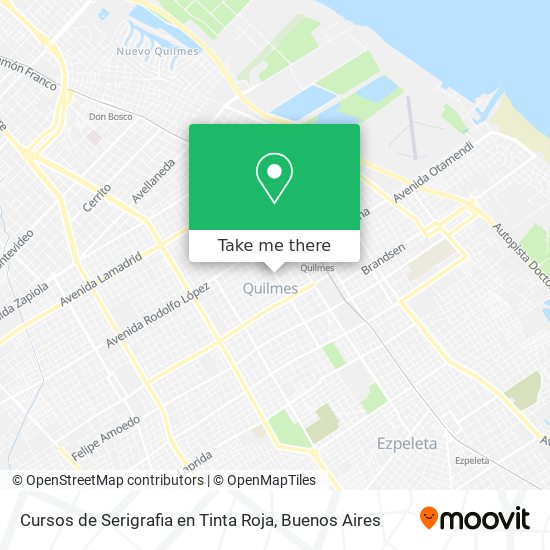 Cursos de Serigrafia en Tinta Roja map