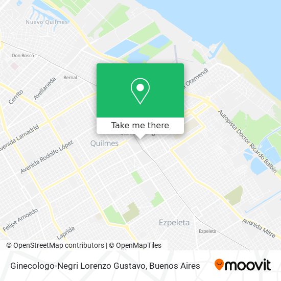 Ginecologo-Negri Lorenzo Gustavo map