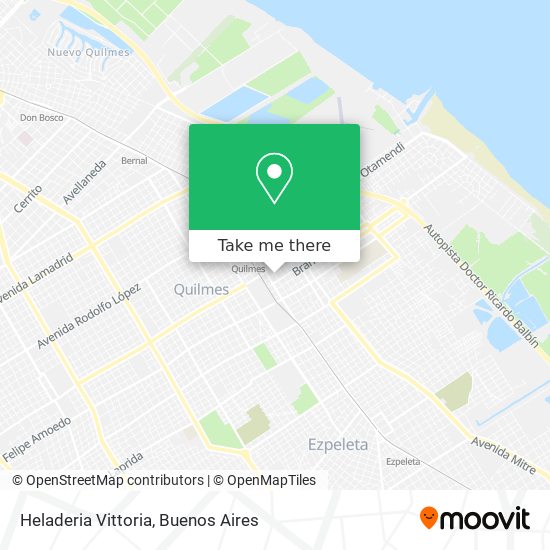 Mapa de Heladeria Vittoria