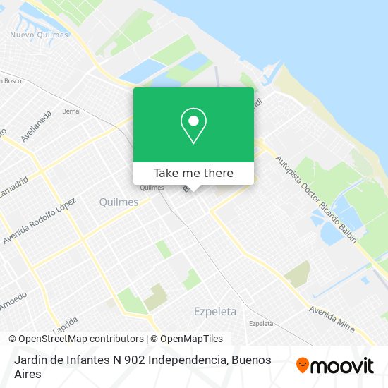 Jardin de Infantes N 902 Independencia map