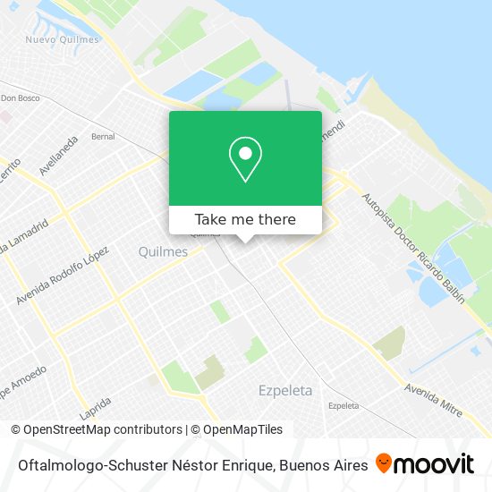 Oftalmologo-Schuster Néstor Enrique map