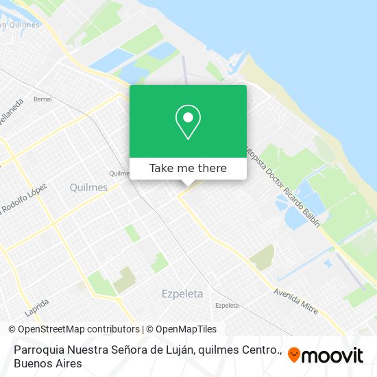 Parroquia Nuestra Señora de Luján, quilmes Centro. map