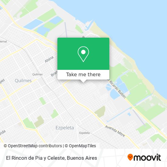 Mapa de El Rincon de Pia y Celeste