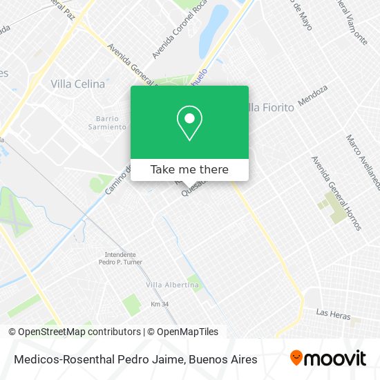 Medicos-Rosenthal Pedro Jaime map