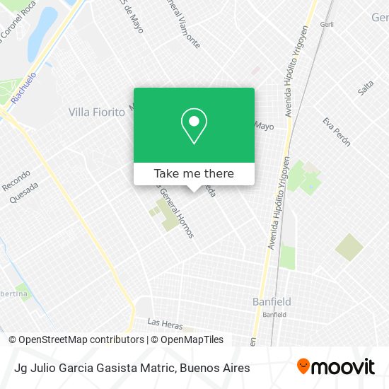 Jg Julio Garcia Gasista Matric map