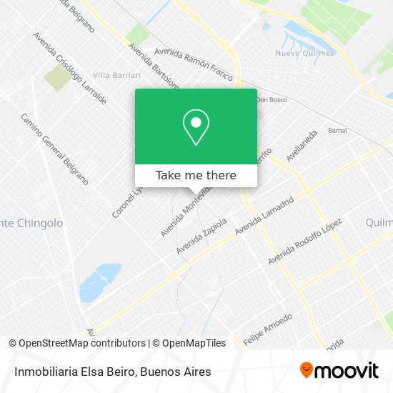 Inmobiliaria Elsa Beiro map