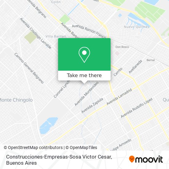 Construcciones-Empresas-Sosa Victor Cesar map