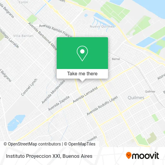 Instituto Proyeccion XXI map