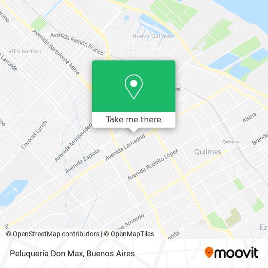 Mapa de Peluqueria Don Max